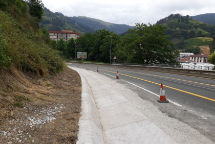 Renovación de carreteras de Gipuzkoa