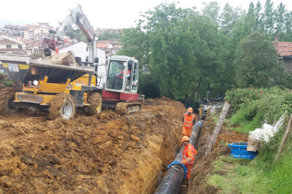 Renovación del depósito de Ibaieta